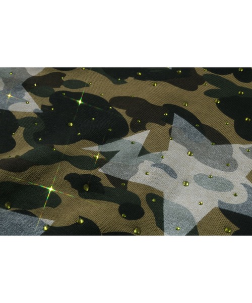 A BATHING APE crystal stone collegeパーカー A BATHING APE（アベイシングエイプ）の「CRYSTAL STONE BAPE ZIP