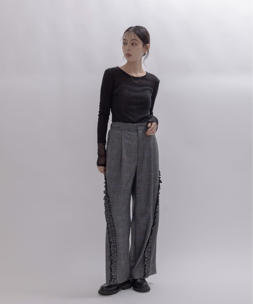 「Eimee Law」 パンツ MEDIUM グレー レディースの画像