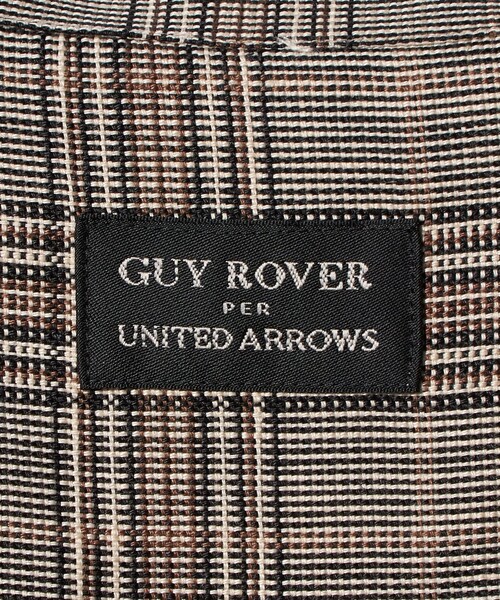 シャツ 「GUY ROVER」チェック オーバーシャツ メンズの画像