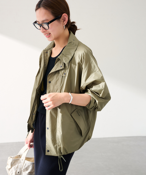 コート アウター Barbour/バブアー transport uv showerproof jacket レディースの画像