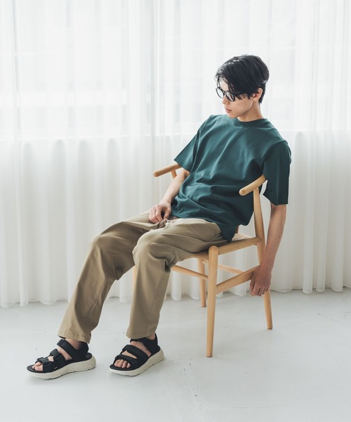 GLOBAL WORK（グローバルワーク） tシャツ アンチピリングハイゲージ