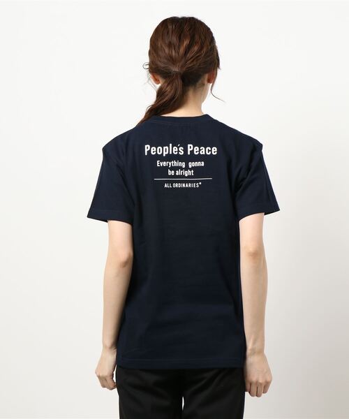 「ALL ORDINARIES」 半袖Tシャツ X-LARGE オリーブ レディース_画像9