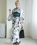 浴衣 浴衣2点セット 平成レトロ&モード レディースの詳細画像4