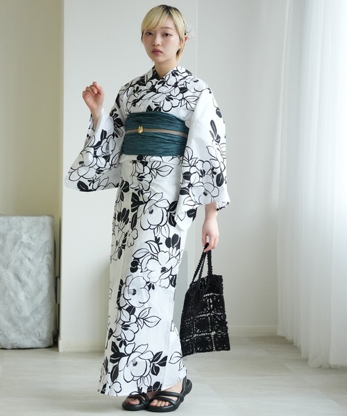 utatane 浴衣 浴衣2点セット 平成レトロ＆モード レディース