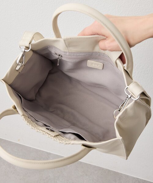 ear PAPILLONNER（イア パピヨネ） トートバッグ センターメッシュ
