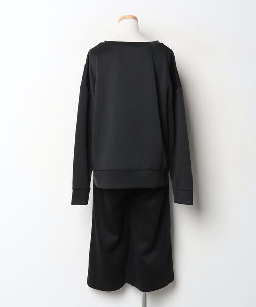 「ElegChic」 「CELESTE RANA」セットアップ L ブラック レディース_画像2