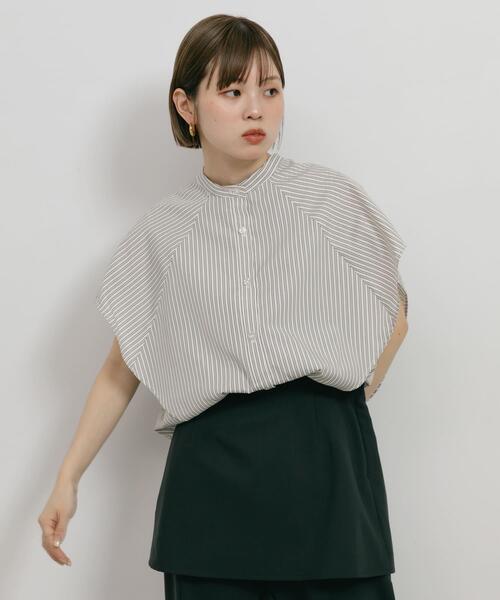 「KBF」 半袖ブラウス ONE ブルー系その他 レディース_画像6