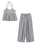 ワンピース SET2点キャミビスチェ+ワイドパンツの詳細画像2