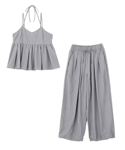 Green Parks（グリーンパークス） ワンピース SET2点キャミビスチェ+