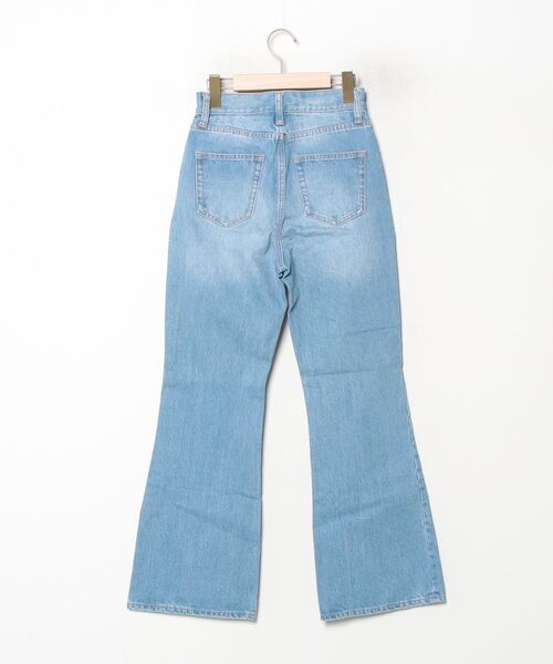 「THROW by SLY」 デニムパンツ 23inch ブルー レディース_画像2