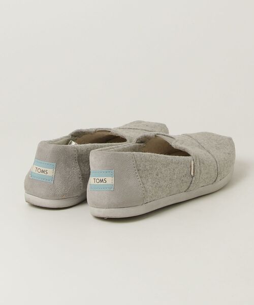 「TOMS」 スリッポン 23cm グレー レディース_画像2