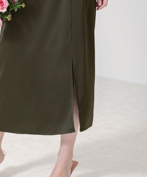 「Leja」 コンビワンピース MEDIUM カーキ レディース_画像7