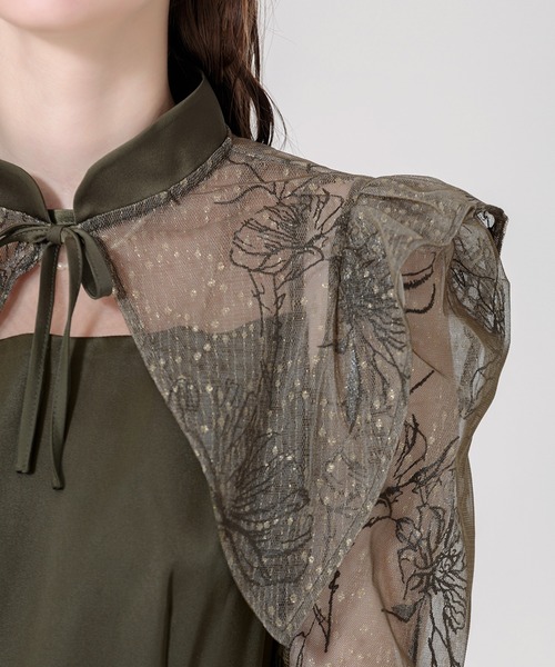 「Leja」 コンビワンピース MEDIUM カーキ レディース_画像9