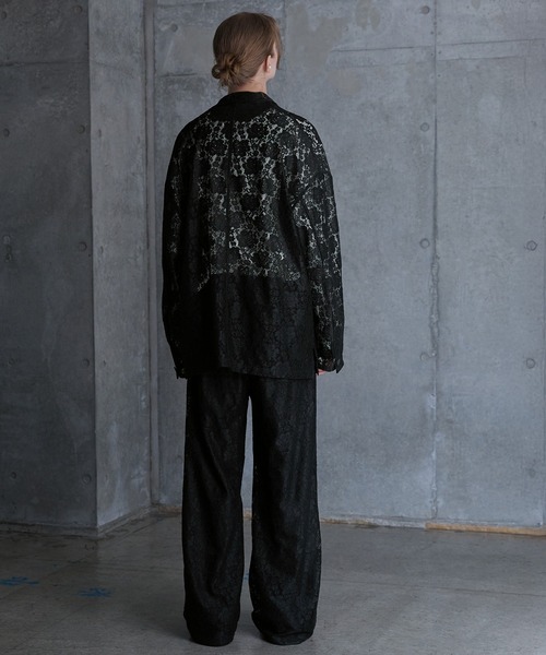 「SERACE」 スラックス M ブラック メンズ_画像7