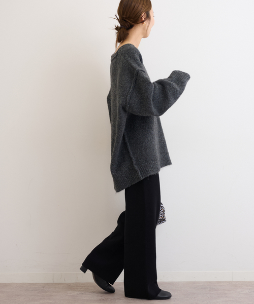 「JOURNAL STANDARD relume」 イージーパンツ FREE ライトグレー レディース_画像3