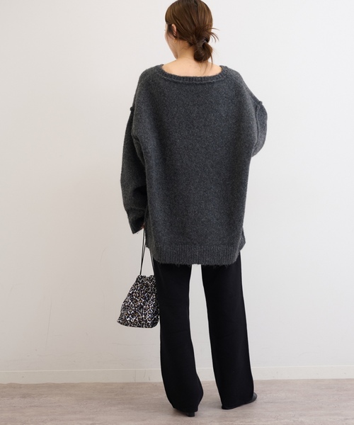 「JOURNAL STANDARD relume」 イージーパンツ FREE ライトグレー レディース_画像4