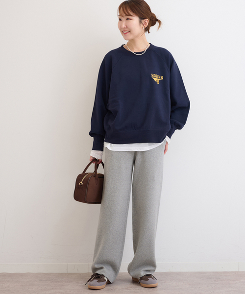 「JOURNAL STANDARD relume」 イージーパンツ FREE ライトグレー レディース_画像8