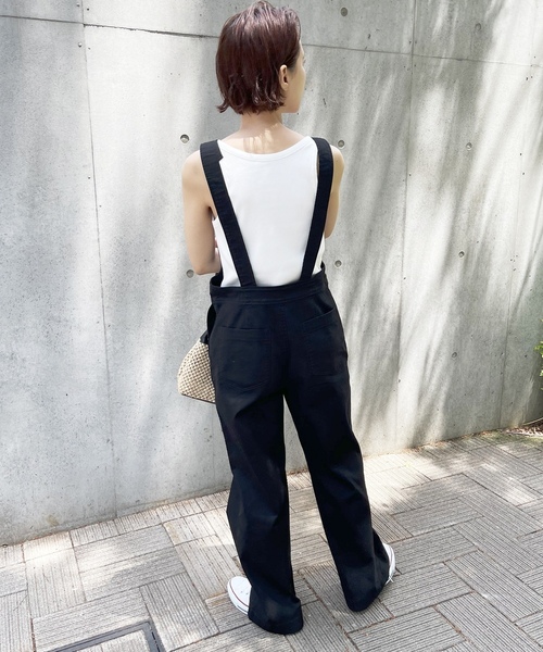 「Spick & Span」 オーバーオール 38 ベージュ レディース_画像3