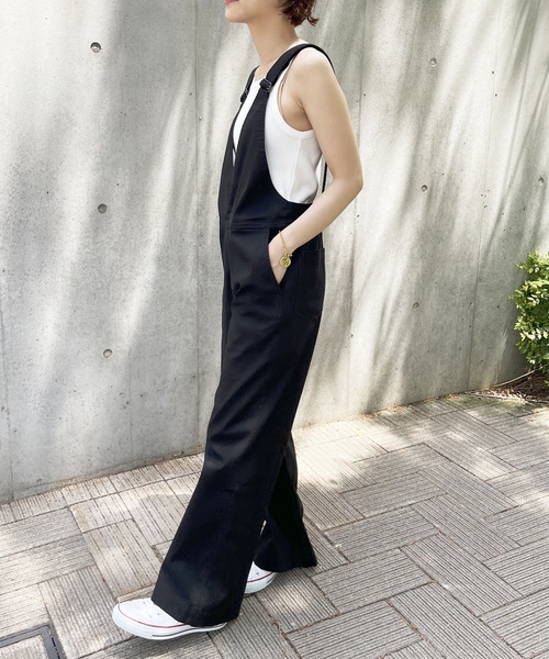 「Spick & Span」 オーバーオール 38 ベージュ レディース_画像5