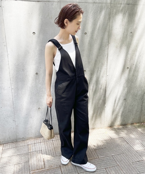 「Spick & Span」 オーバーオール 38 ベージュ レディース_画像7