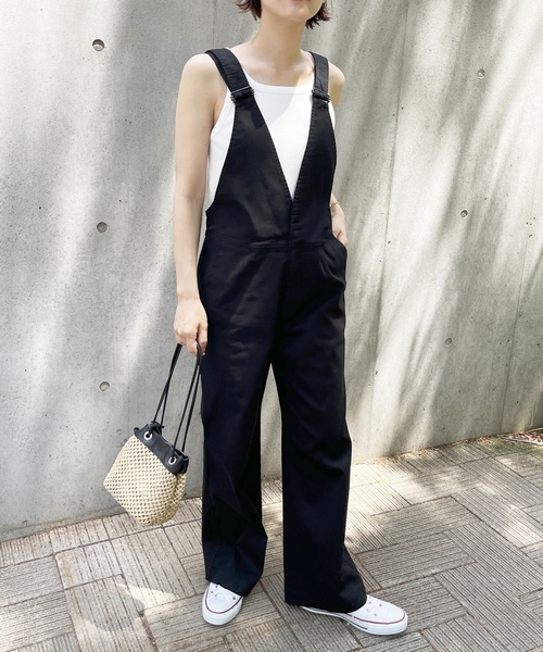「Spick & Span」 オーバーオール 38 ベージュ レディース_画像8