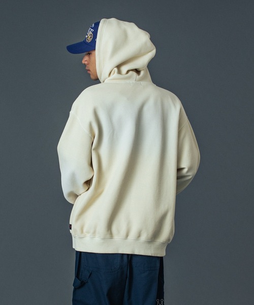 XLARGE（エクストラ ラージ） ジップアップパーカー L オリーブ メンズ