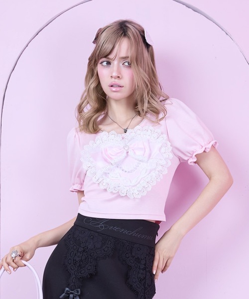 AVENCHUMU tシャツ 半袖 Love heart's cake AVENCHUMU t-shirt
