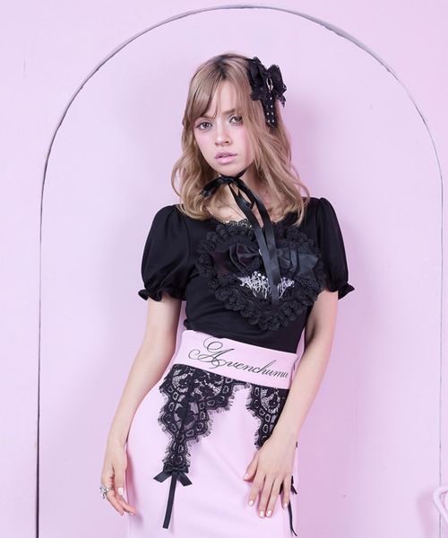 AVENCHUMU tシャツ 半袖 Love heart's cake AVENCHUMU t-shirt