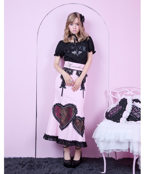 AVENCHUMU tシャツ 半袖 Love heart's cake AVENCHUMU t-shirt