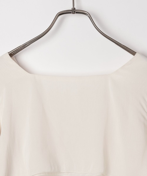 「Heather」 長袖シャツ FREE アイボリー レディース_画像9