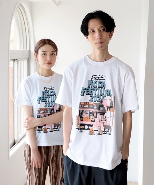 Tシャツ Tシャツ Men Fuji Rock Festival 21 Beams Mason London Tシャツ Zozotown Paypayモール店 通販 Paypayモール