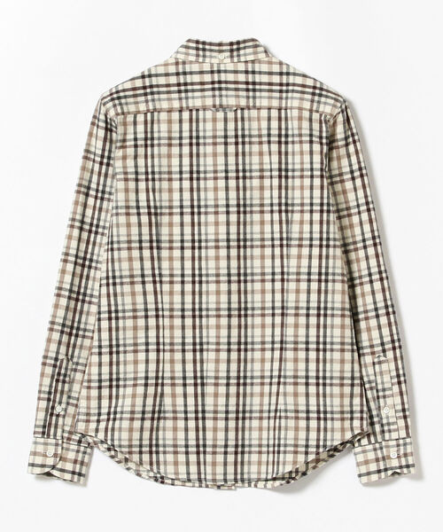 新品 シャツ シャツ ZOZOTOWN PayPayモール店 - 通販 - PayPayモール ブラウス GYMPHLEX / フランネル チェック ボタンダウン お得最新作