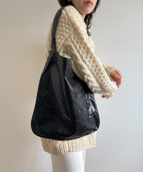 wee9s（ウィークス） トートバッグ python tote bag / A4サイズも 