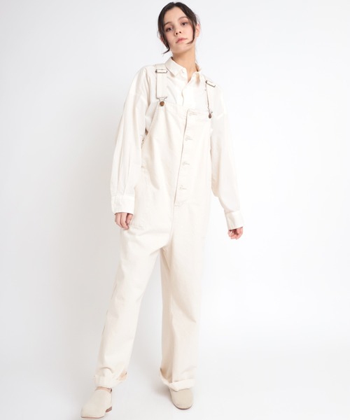 D220016 【専用】RNA-N チャイナ カバーオール ナチュラルホワイト D220016 RNA-N チャイナ カバーオール ナチュラルホワイト