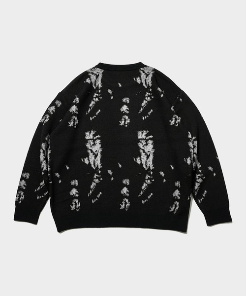 試着程度 23AW DELUXE DAYDREAM ブラックセーター DELUXE（デラックス） セーター ニット DAYDREAM メンズ レディース