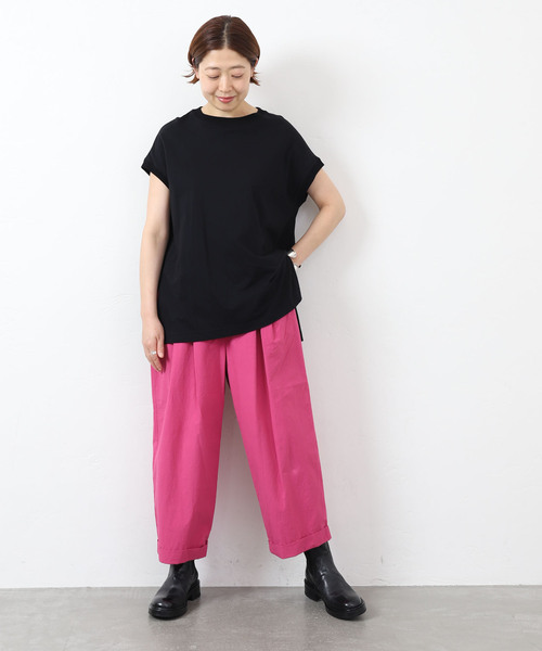 journal standard luxe／ タイプワッシャー タックパンツS JOURNAL STANDARD LUXE パンツ タイプワッシャー タックパンツ