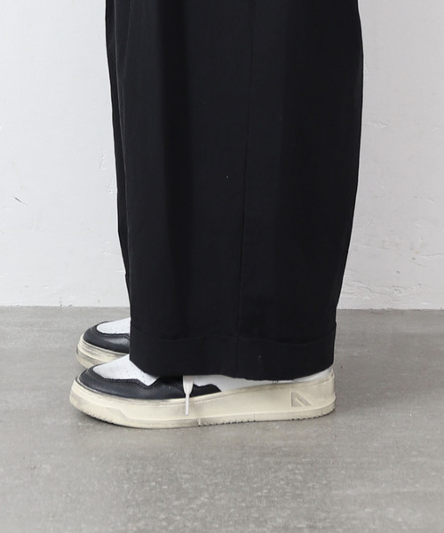 JOURNAL STANDARD LUXE パンツ タイプワッシャー タックパンツ