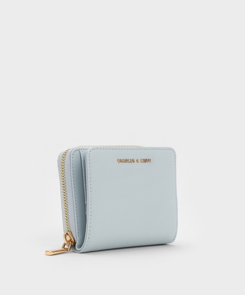 CHARLES＆KEITH財布 ☆CHARLES & KEITH☆Classic Zip Mini Wallet/送料込 (Charles&Keith