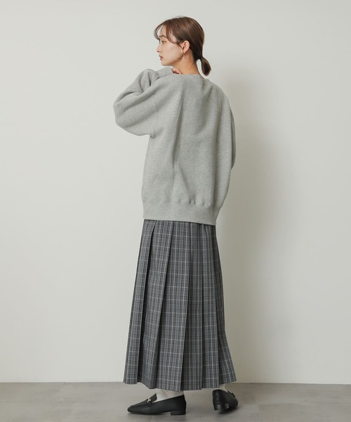 SENSE OF PLACE by URBAN RESEARCH スカート チェックロングプリーツ