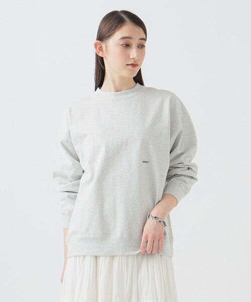 tシャツ GYMPHLEX / クルーネック ロングスリーブ Tシャツ レディース
