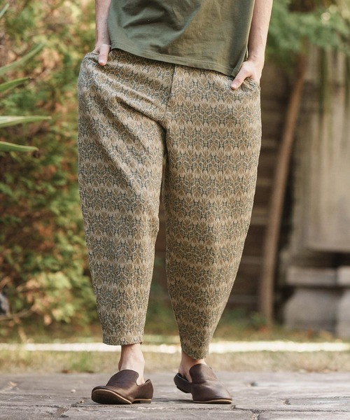 CAMBIO（カンビオ） パンツ mp11995- Ethnic Gauze Balloon Pants