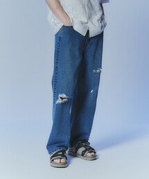 ジーンズ ルーズテーパードデニムパンツ メンズ｜ZOZOTOWN Yahoo!店