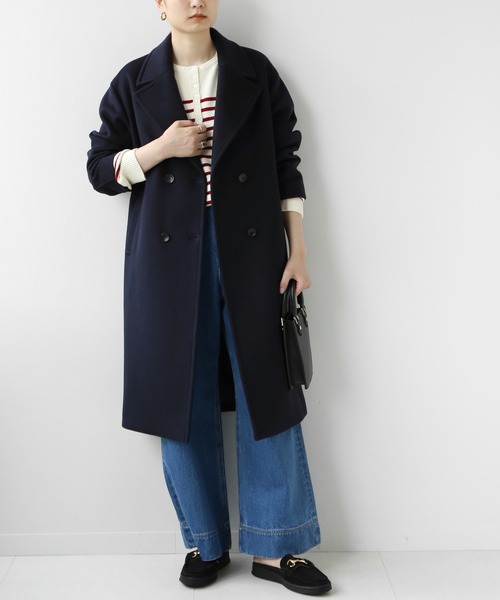 JOURNAL STANDARD relume」 チェスターコート 38 ネイビー