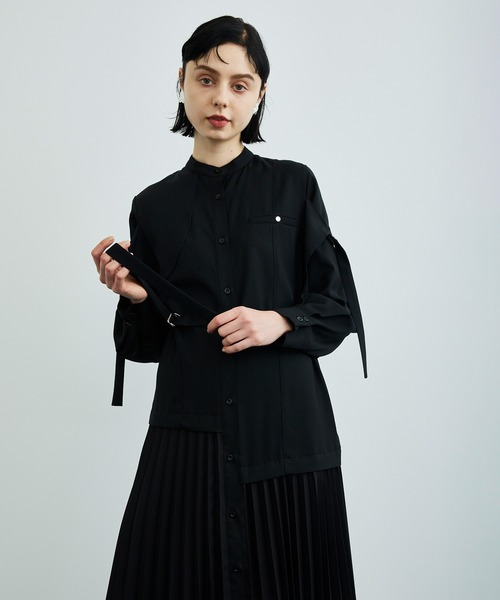 UNITED TOKYO」 長袖ワンピース 1 ブラック レディース  