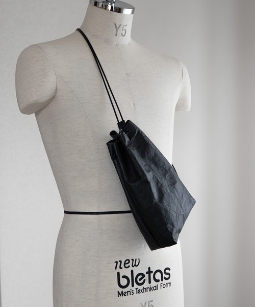 SENTI（センティ） ショルダーバッグ Dyneema(R) Leather DRAWSTRING