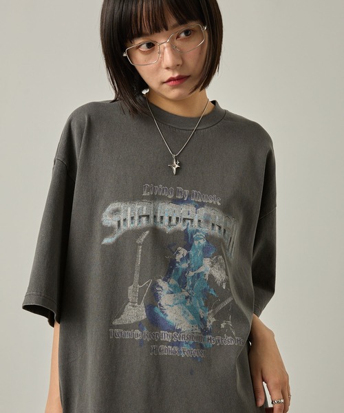 thug Club ヴィンテージ加工Tシャツ S301aacd8b4c34c6b83fbc77ab5983