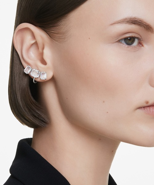 SWAROVSKI ピアス 「公式」「スワロフスキー」Millenia クリップ