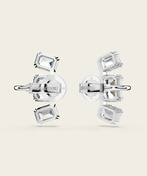 SWAROVSKI ピアス 「公式」「スワロフスキー」Millenia クリップ