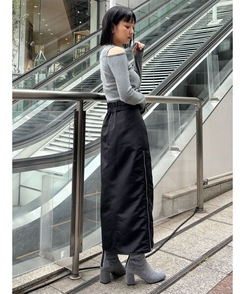 pgwawさん専用 MURUA スカート マルチウェイZIPナロースカート : ZOZOTOWN