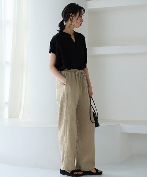 ヤオイタカスミ モモンガパンツ ベージュ ヤオイタカスミ モモンガパンツ